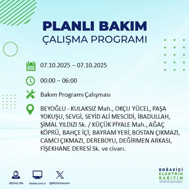 Bugün İstanbul karanlığa bürünecek! BEDAŞ açıkladı: 23 ilçede elektrikler kesilecek 54